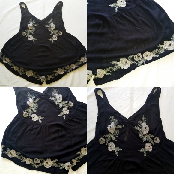 FREE PEOPLE INTIMATELY WIDE LEG ROMPER SHORTY BOHO - Picture 3 of 8